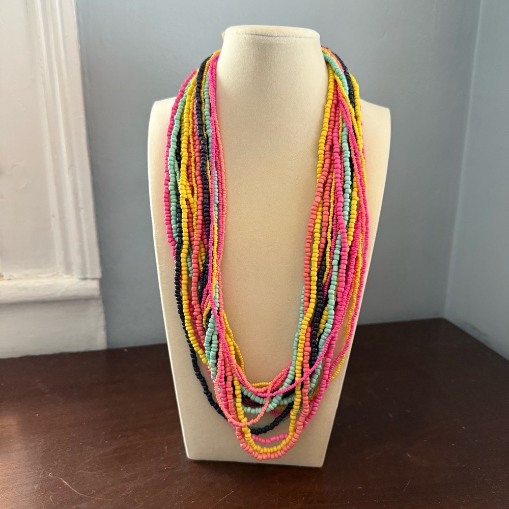 Francesca's Collections NWT Colorful Beaded Necklace
